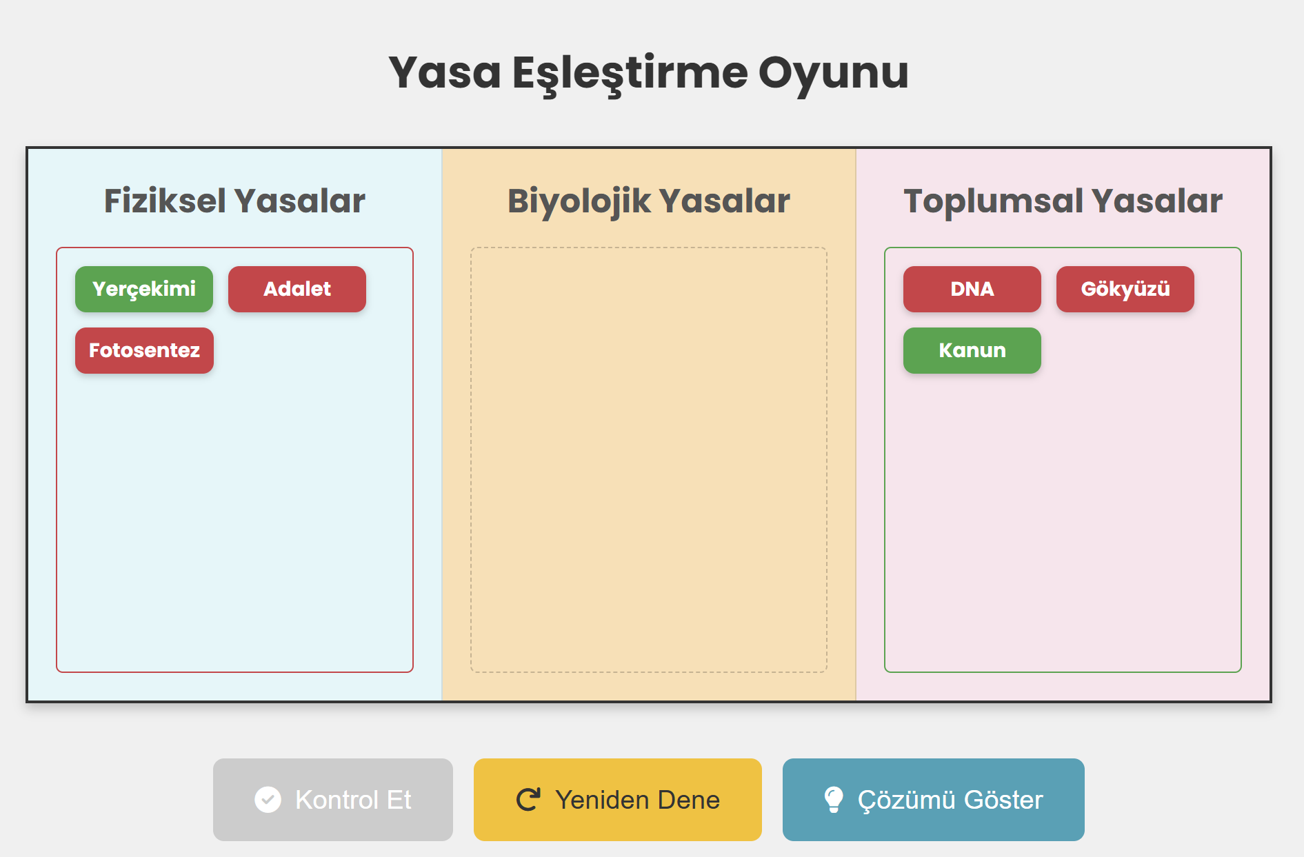 012l- Kutulara Sürükle Bırak Pop Up Kavram 3 Bloglu (Learning Apps Vers.)
